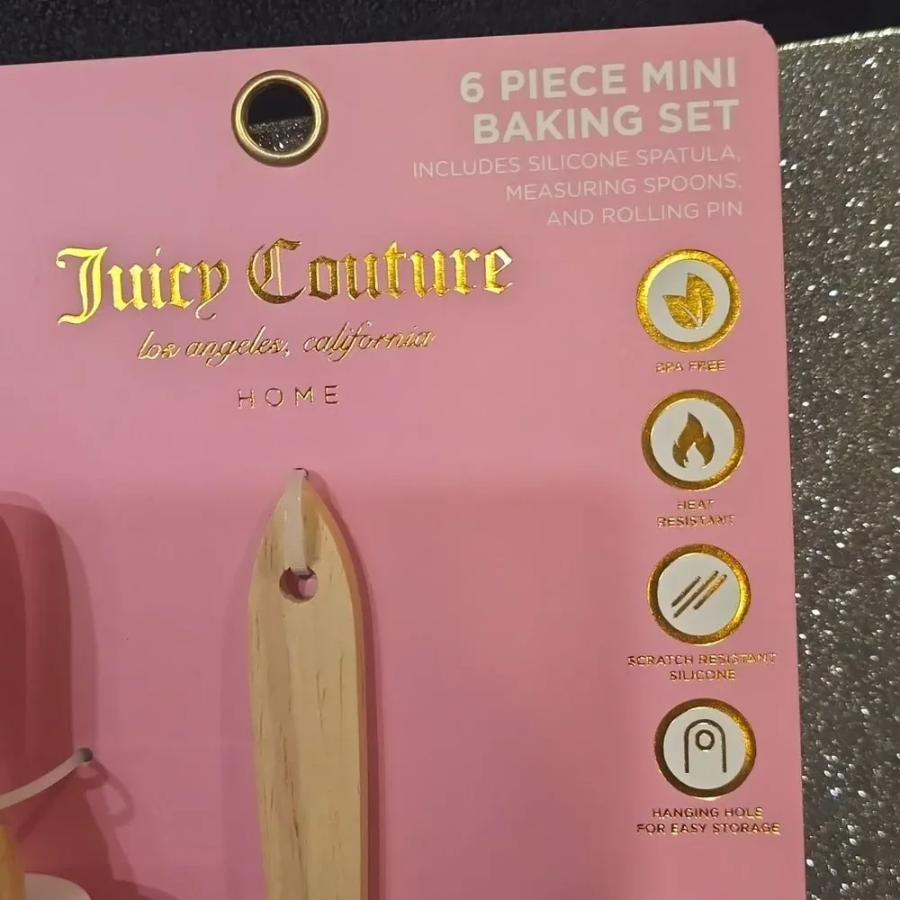 Juicy Couture Home 6-PC Mini‎ Baking Set